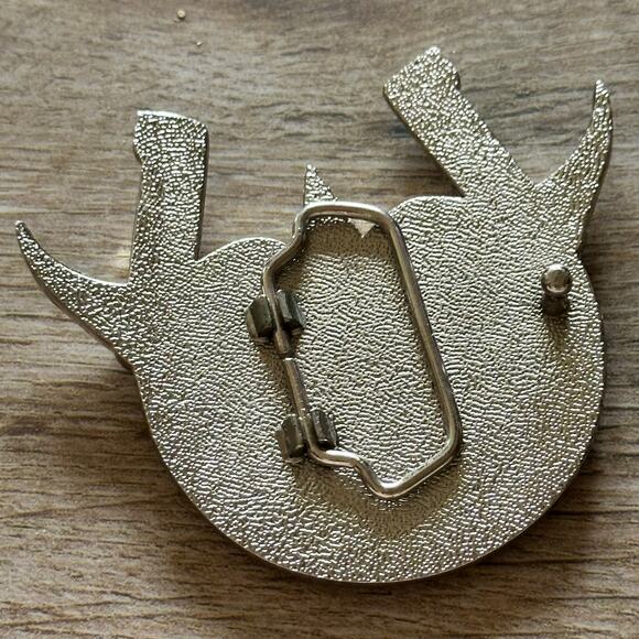 Men’s horseshoe star belt buckle vintage - Picture 2 of 3